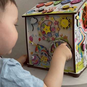 Игрушка MyKiddyQuest бизиборд Лесные Друзья: отзыв пользователя Детский Мир