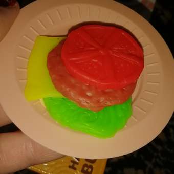 Тесто для лепки Attivio Бургерная машинка: отзыв пользователя Детский Мир