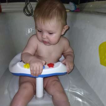 Сиденье для купания Babyton Желтое: отзыв пользователя ДетМир