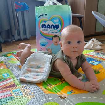 Трусики MANU Comfort M (6-11 кг) 54 шт.: отзыв пользователя Детский Мир