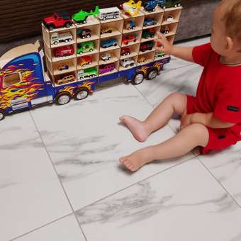 Конструктор ГРАТ Парковка деревянный: отзыв пользователя Детский Мир