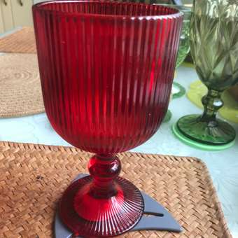 Бокал ё стекло красный: отзыв пользователя магазина низких цен ЕЩЁ