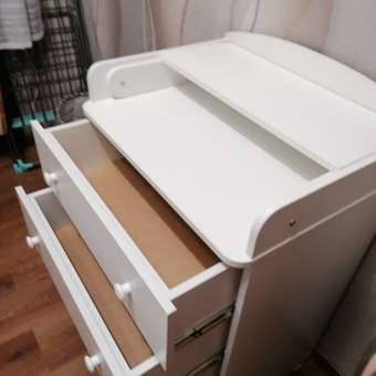 Комод пеленальный Alatoys (белый): отзыв пользователя Детский Мир