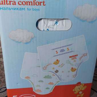 Подгузники Huggies Ultra Comfort для мальчиков 5 (12-22 кг) 84 шт.: отзыв пользователя ДетМир