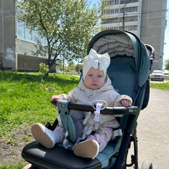Коляска прогулочная BabyCare Venga Дымчатый Изумруд голубой: отзыв пользователя Детский Мир