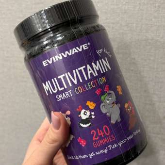 Витамины для детей EVINWAVE Smart, 240 шт.: отзыв пользователя Детский Мир