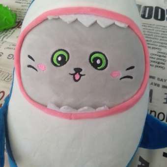 Мягкая игрушка Ball Masquerade котик Акула: отзыв пользователя ДетМир