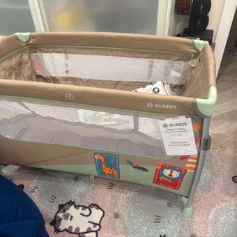 Манеж кровать Olsson Dream n Play Beige: отзыв пользователя Детский Мир
