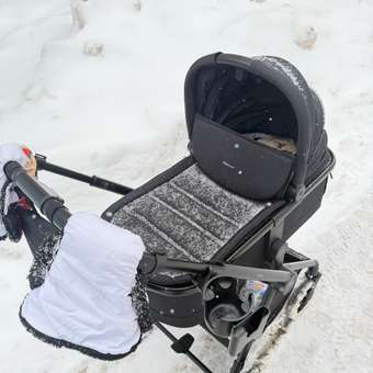 Коляска 2в1 MOWbaby AMBER черный: отзыв пользователя Детский Мир