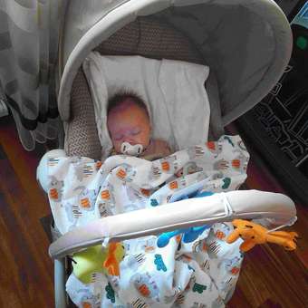 Шезлонг Babyton Beige бежевый: отзыв пользователя Детский Мир