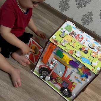 Игрушка MyKiddyQuest бизиборд Ферма: отзыв пользователя Детский Мир