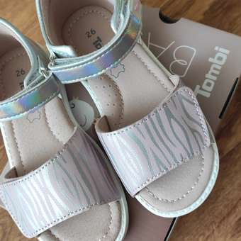 Сандалии Tombi: отзыв пользователя Детский Мир