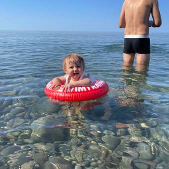 Круг для купания Freds Swim Academy Сlassic красный: отзыв пользователя ДетМир