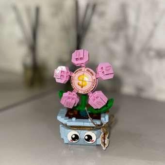 Конструктор Loz Денежный цветок розовый из мини-блоков 350 дет.: отзыв пользователя Детский Мир