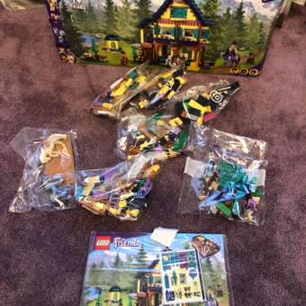 Конструктор LEGO Friends Лесной клуб верховой езды 511 дет.: отзыв пользователя Детский Мир