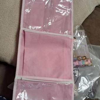 Кармашки в садик 85х20 см, Всё на местах Единорог (розовый): отзыв пользователя Детский Мир