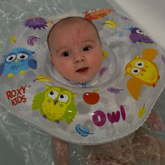 Круг для купания ROXY-KIDS Owl белый: отзыв пользователя Детский Мир