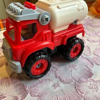 Конструктор Zebratoys Бензовоз: отзыв пользователя ДетМир