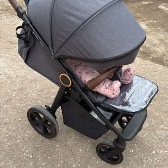 Коляска прогулочная Olsson Grand Dark Shadow серый: отзыв пользователя Детский Мир