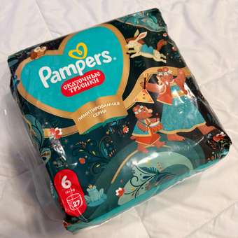Трусики Pampers Pants Сказочные 6 (15+ кг) 27 шт.: отзыв пользователя Детский Мир