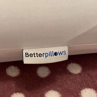 Подушка ортопедическая Betterpillows 40 x 60 см: отзыв пользователя Детский Мир