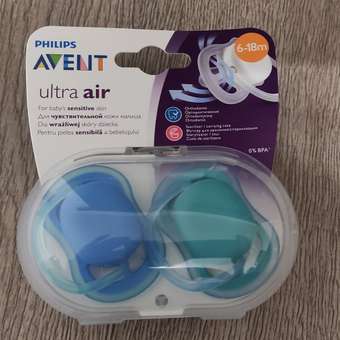 Пустышка Philips Avent ортодонтическая от 6 мес. 2 шт.: отзыв пользователя ДетМир