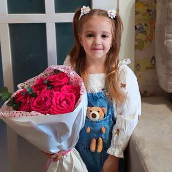 Сарафан Futurino с объёмным декором: отзыв пользователя Детский Мир