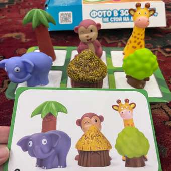 Настольная игра Bondibon ФОТО В ЗООПАРКЕ головоломка: отзыв пользователя Детский Мир