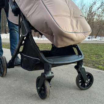 Коляска прогулочная JOVOLA Storm, бежевый: отзыв пользователя Детский Мир
