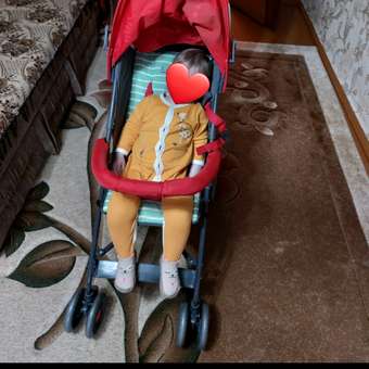 Коляска прогулочная Babyton Zoo Red: отзыв пользователя ДетМир