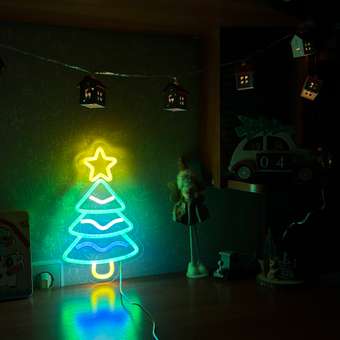 Новогодний светильник FUTURINO Home Ёлка: отзыв пользователя ДетМир