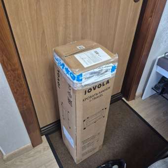 Манеж кровать JOVOLA I-Travel 1 уровень зеленый: отзыв пользователя Детский Мир