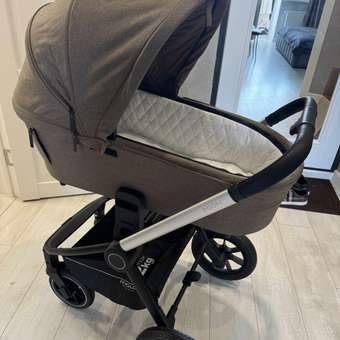Коляска 2в1 MOWbaby Zoom 2в1, silver cacao brown коричневый: отзыв пользователя Детский Мир