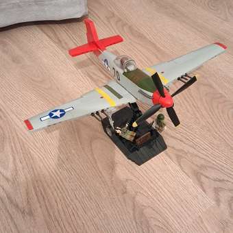 Конструктор Yofun Истребитель 580 дет.: отзыв пользователя Детский Мир