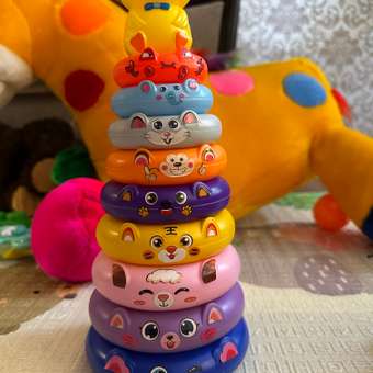 Игрушка Hua jun toys пирамидка: отзыв пользователя ДетМир