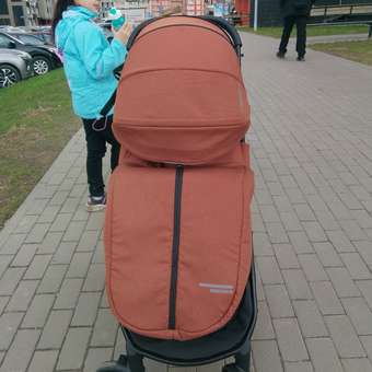 Коляска прогулочная JOVOLA Reid терракот: отзыв пользователя Детский Мир