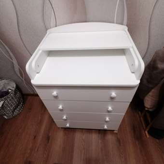 Комод пеленальный Alatoys (белый): отзыв пользователя Детский Мир