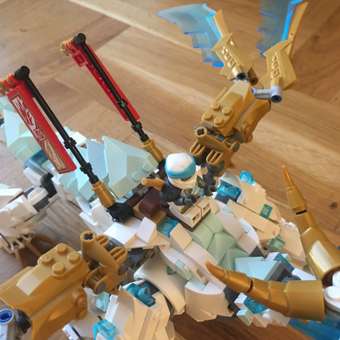 Конструктор LEGO NINJAGO Ледяной дракон Зейна 973 дет.: отзыв пользователя Детский Мир