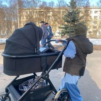 Коляска 2в1 MOWbaby AMBER черный: отзыв пользователя Детский Мир