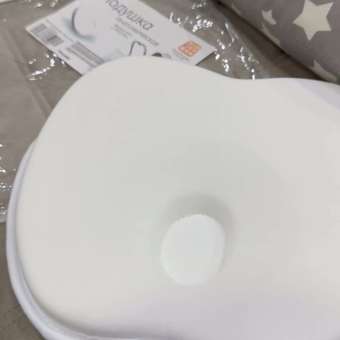 Подушка TOPOTUSHKI анатомическая memory foam кровать/коляска 17/2 белый: отзыв пользователя Детский Мир
