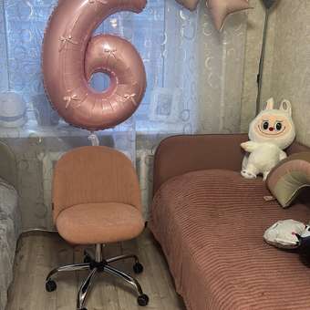 Компьютерное кресло TETCHAIR MELODY флок розовый: отзыв пользователя Детский Мир