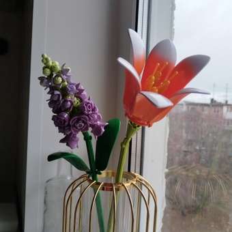 Конструктор Zuru Max Flowers (1 цветок) Серия 1 167 дет.: отзыв пользователя Детский Мир