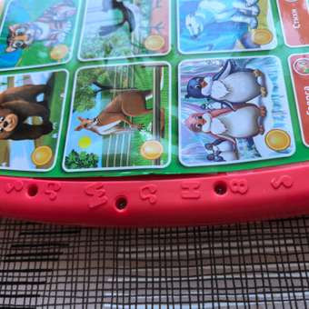 Обучающий планшет двустороний детский ТОТОША Музыкальная развивающая игрушка Азбука Маршака 150 песен стихов: отзыв пользователя Детский Мир