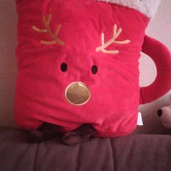 Подушка FUTURINO Home Рождественская кружка: отзыв пользователя ДетМир