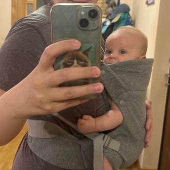 Эргорюкзак Amarobaby Snuggle серый: отзыв пользователя Детский Мир