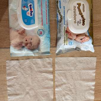 Влажные салфетки PAMPERINO Newborn 56 шт.: отзыв пользователя ДетМир
