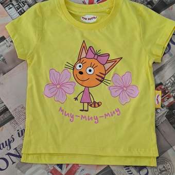 Футболка Три кота: отзыв пользователя ДетМир