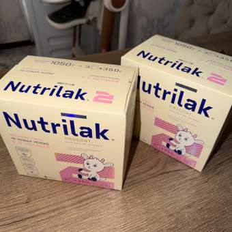 Смесь сухая молочная Nutrilak Premium 2 адаптированная начальная на козьем молоке 1.05кг: отзыв пользователя Детский Мир