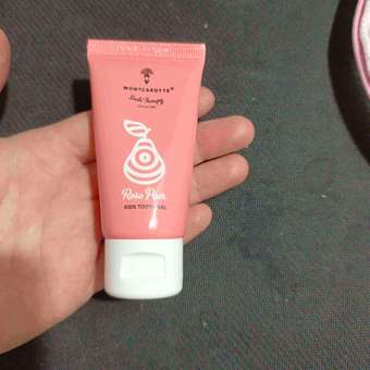 Зубная паста Montcarotte с фтором Розовая груша: отзыв пользователя Детский Мир