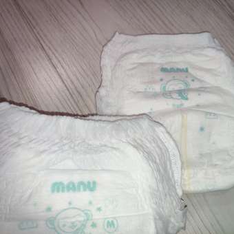 Трусики MANU Premium M (6-11 кг) 60 шт.: отзыв пользователя ДетМир